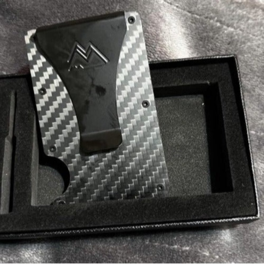 Minimalist Wallet for Men - Slim RFID Wallet I Scratch Resistant